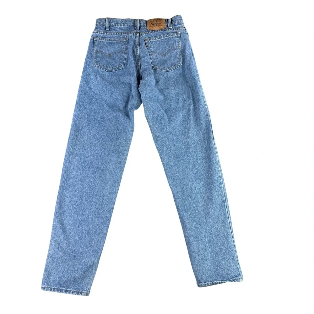 Vintage Levi's 550 Orange Tab Mens 30x34 Blue Stonewash Made in USA 1993 Tapered